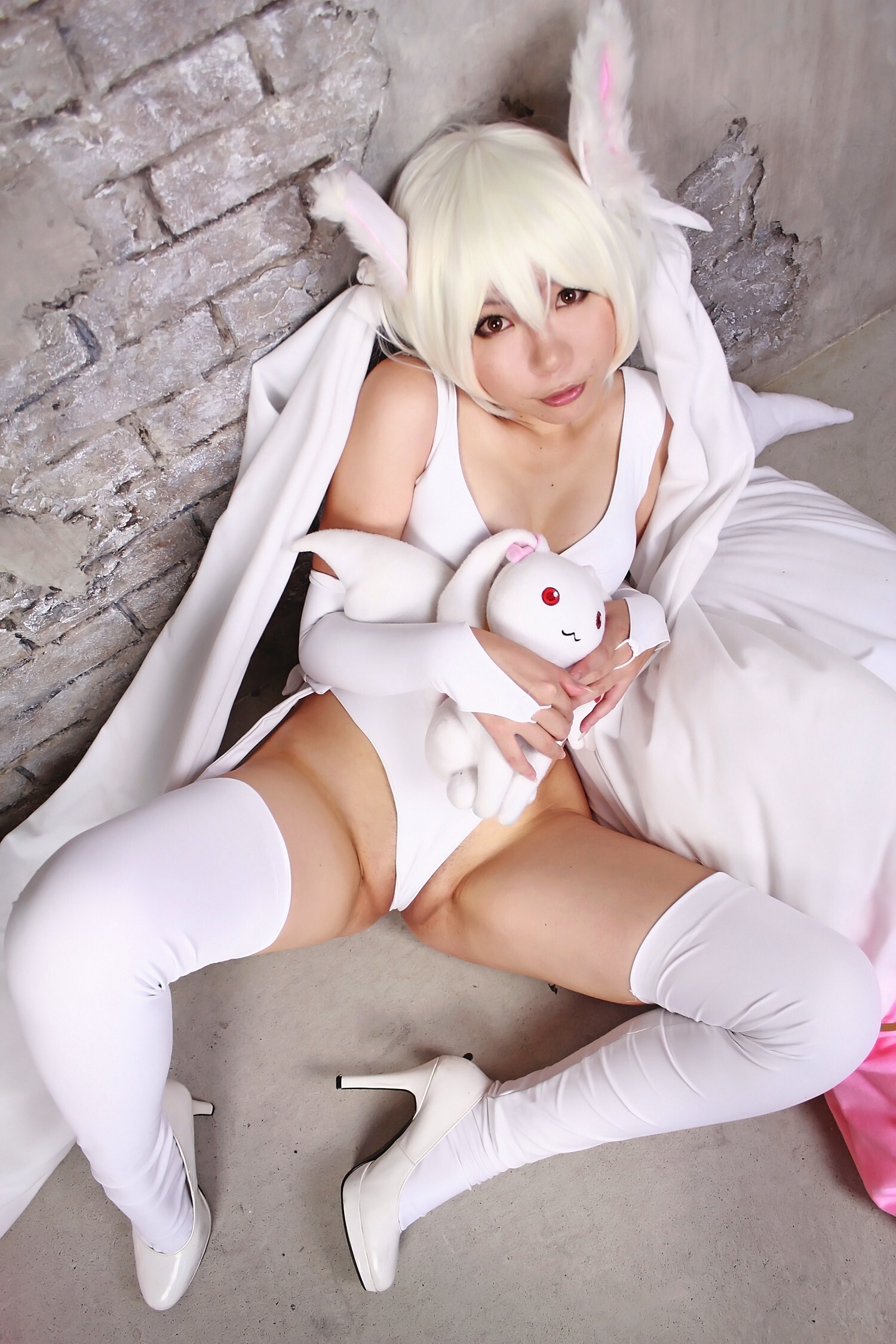 [Cosplay] Mahou Shoujo Madoka Magika kyubey hot Cosplay Part 4